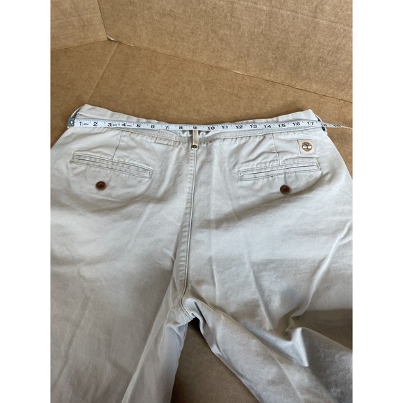 Timberland Khaki Pants 36x30, Beige, Button Pockets - Picture 7 of 11
